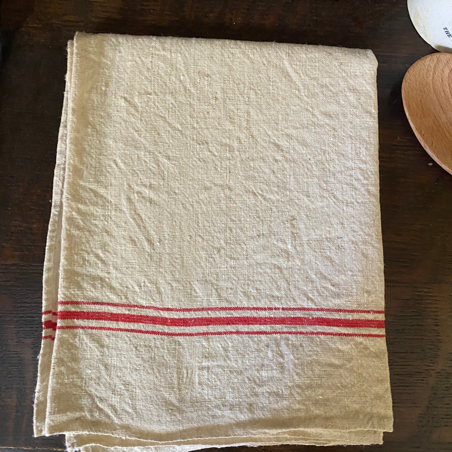 French Vintage Linen Tea Towels