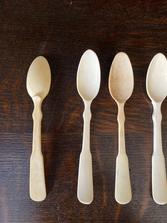 Vintage Bone Spoons and Fork