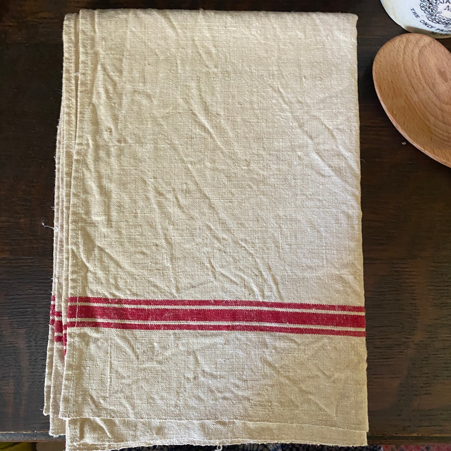 French Vintage Linen Tea Towels