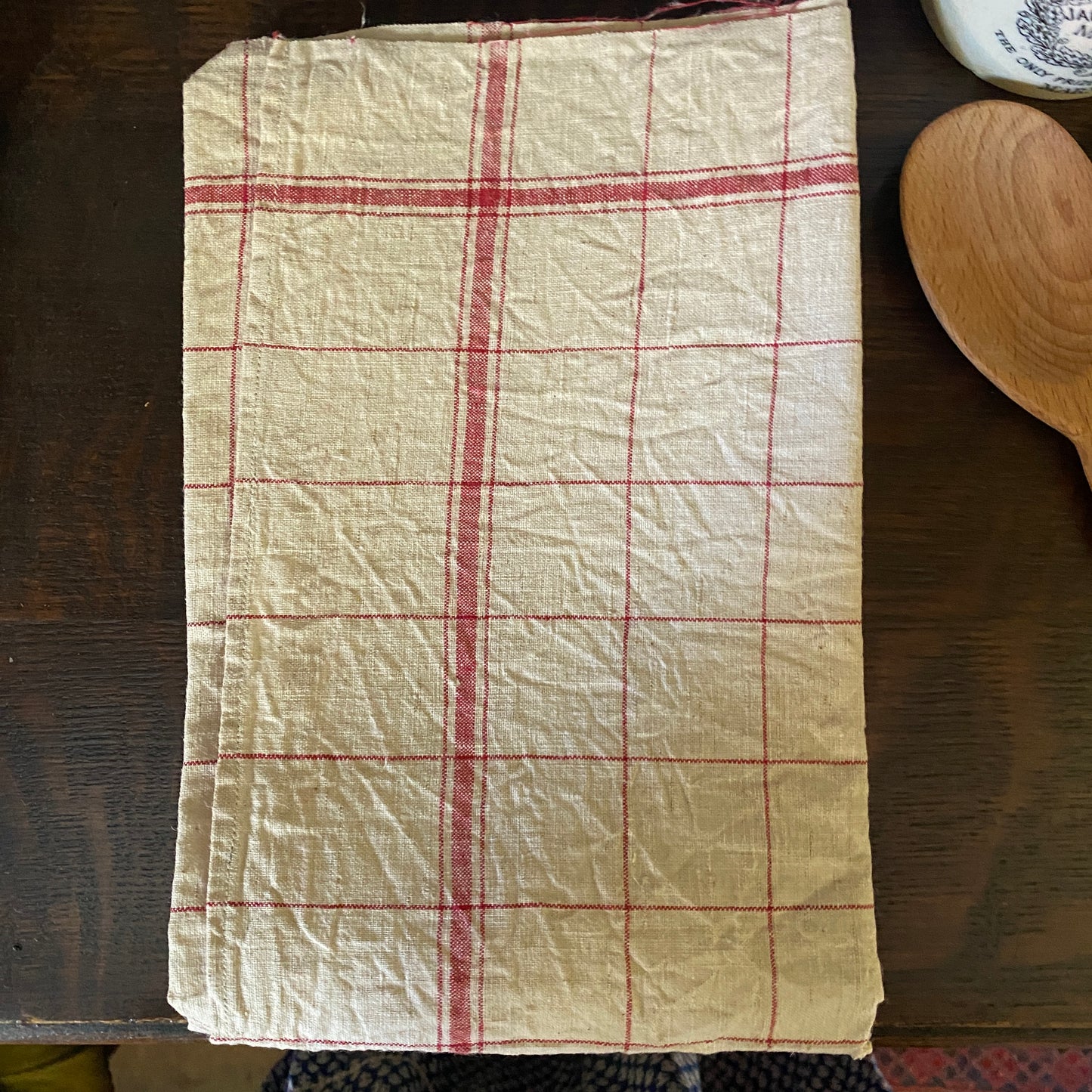 French Vintage Linen Tea Towels