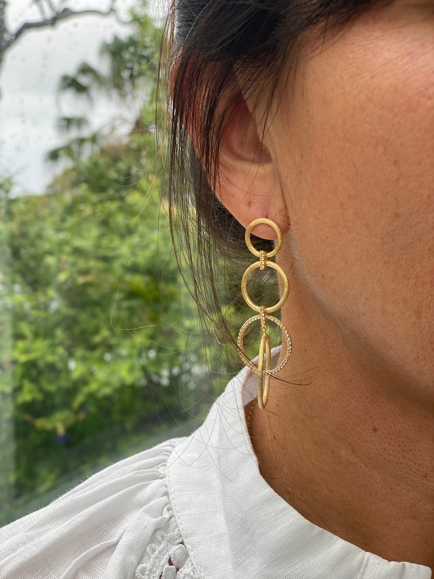 Rameau Earrings - Gilded