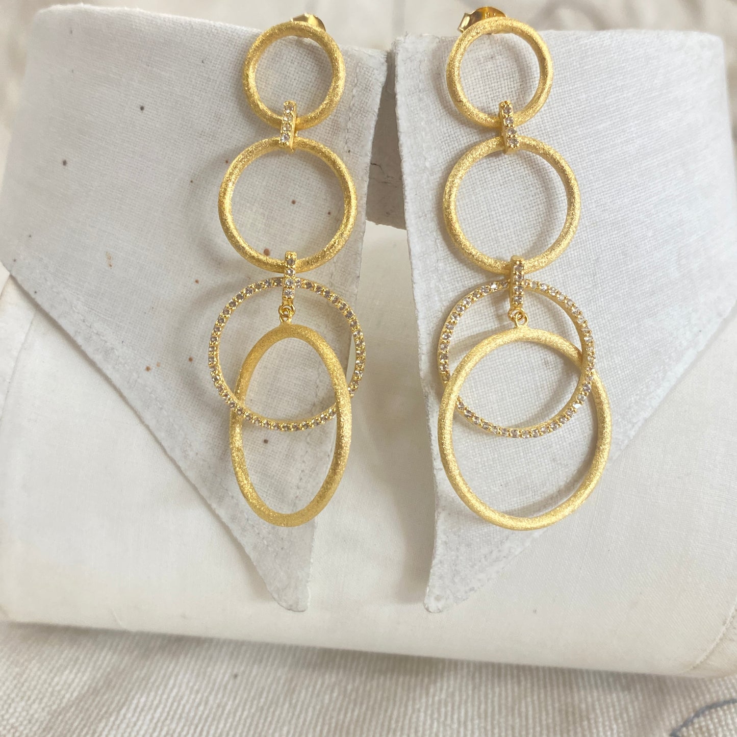 Rameau Earrings - Gilded