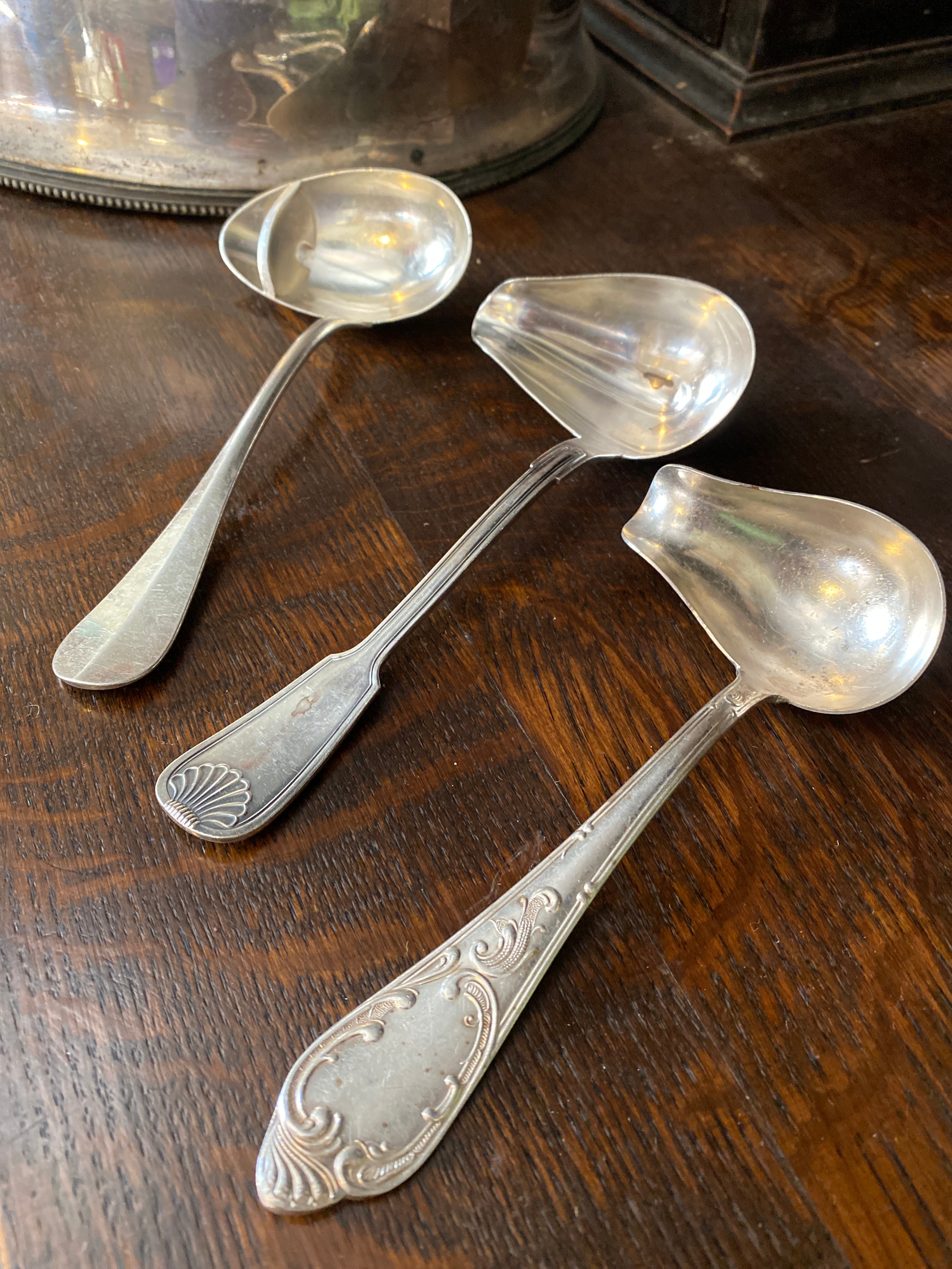 Antique Gravy Ladle The Merchant & Traders