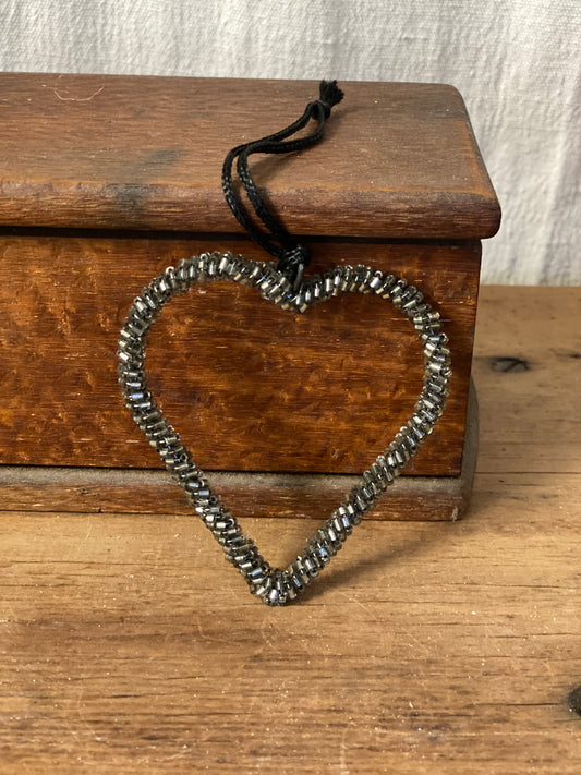 Glass Beaded Heart