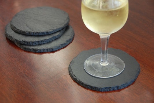 Slate Coaster Round Set