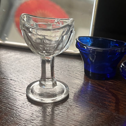 Antique Glass Eye Wash Cups