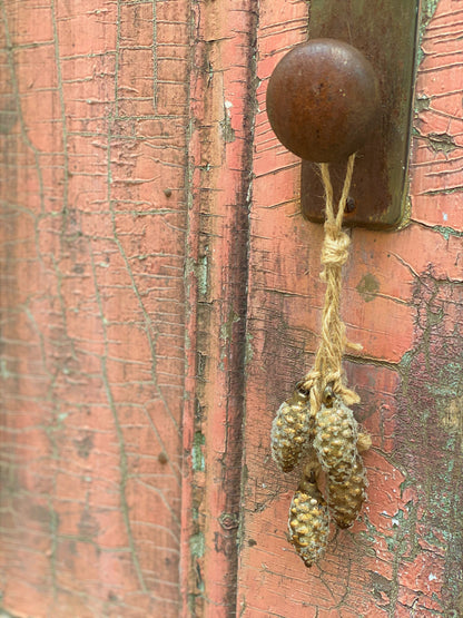 Glass Cone Cluster in Gold - Heaven in Earth