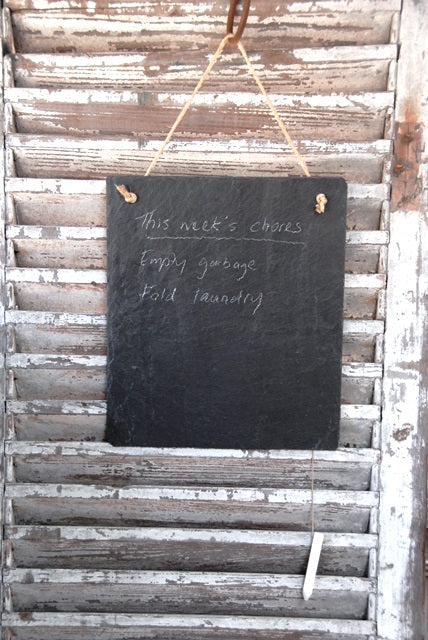 Slate Memo Board - Large